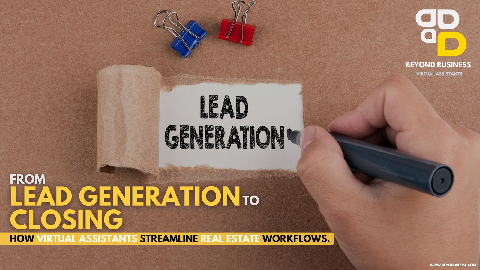 From Lead Generation to Closing: How Virtual Assistants Streamline Real Estate Workflows